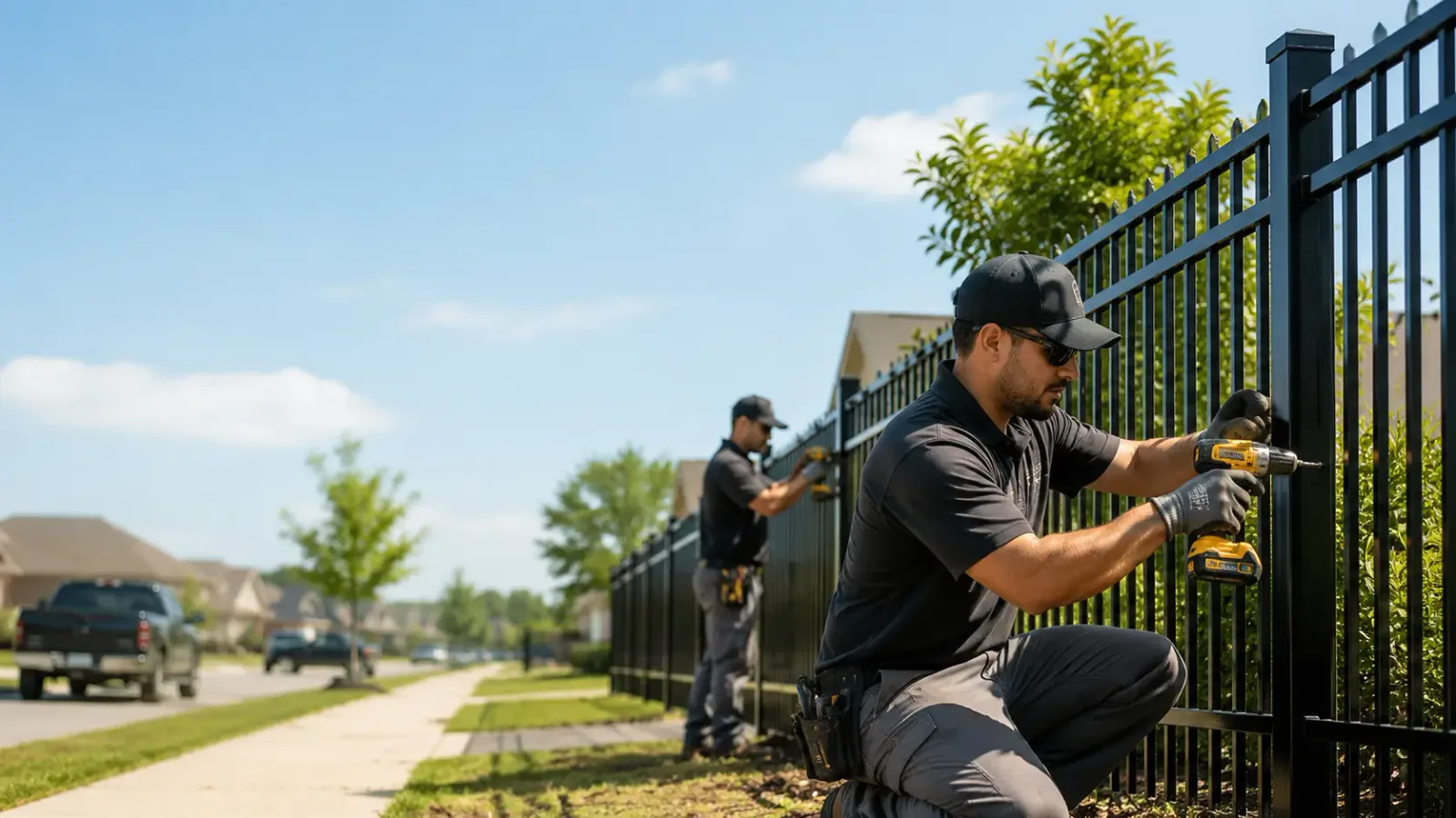 Metal Fence Installation in Stockbridge, WI